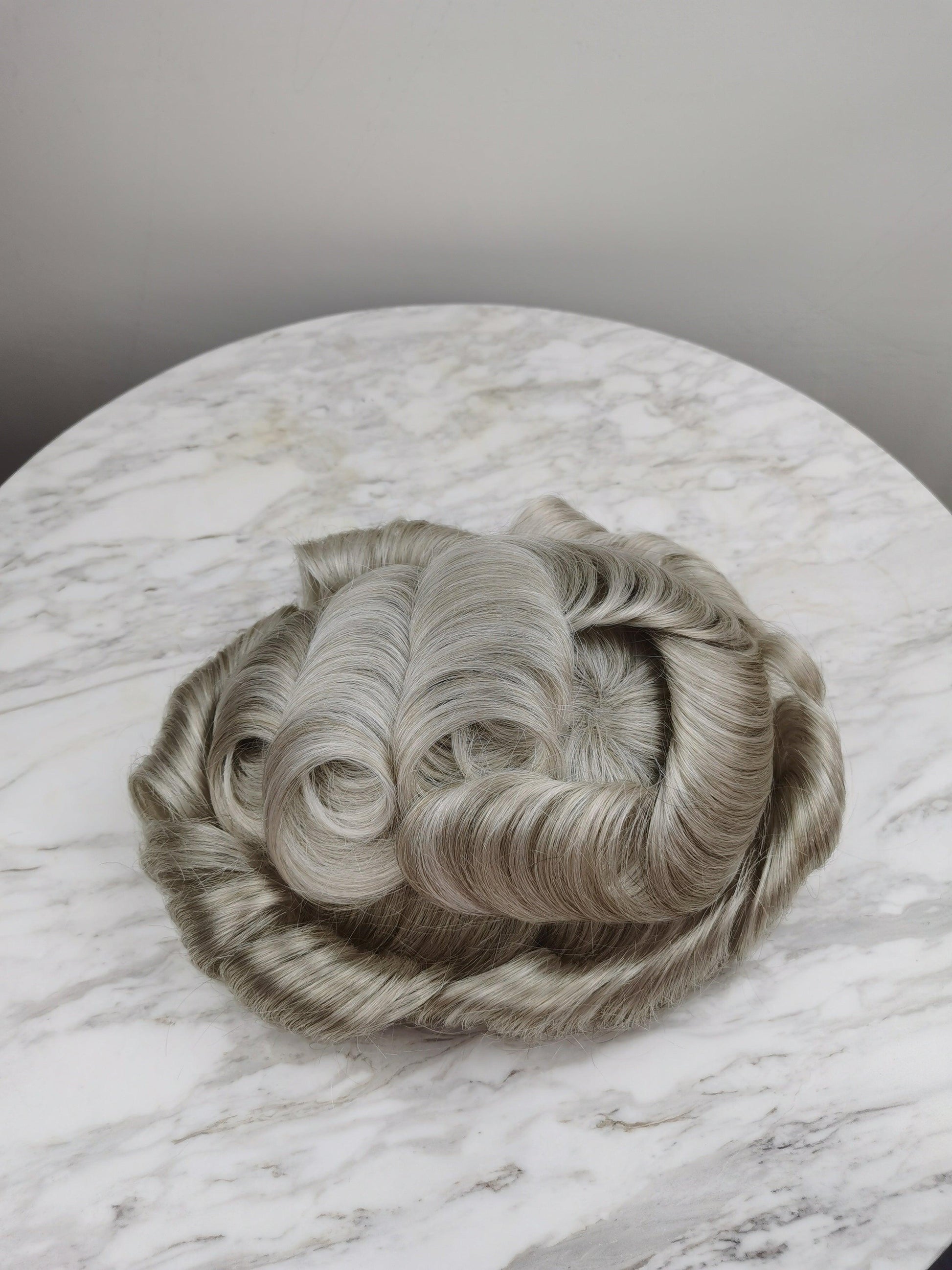 scallop front knotted skin - M Hair Factory