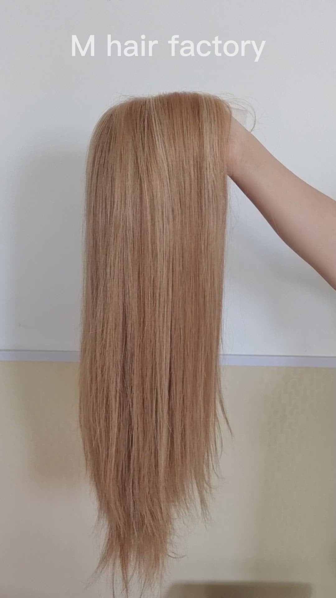 Lace front wig