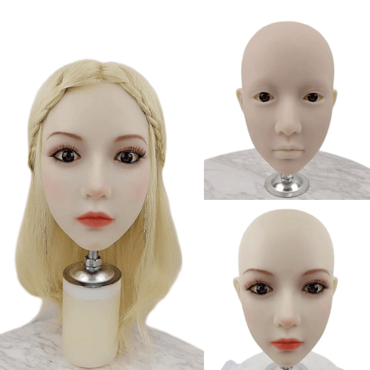 Silicone mannequin head - Han Empire Hair Factory